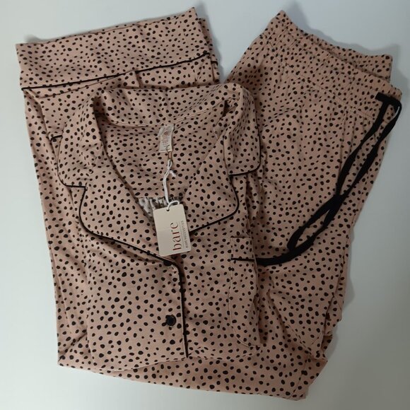 The Cooling Piped Pajama Set Size L - Picture 1 of 4